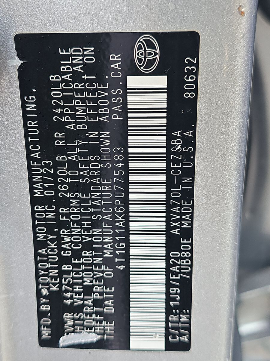 2023 Toyota Camry SE FWD