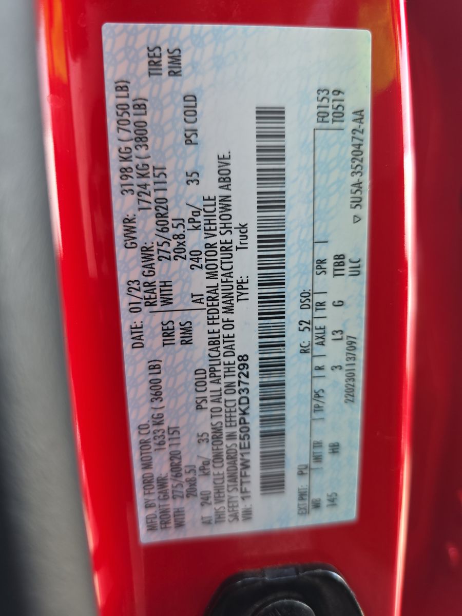 2023 Ford F-150 Lariat AWD