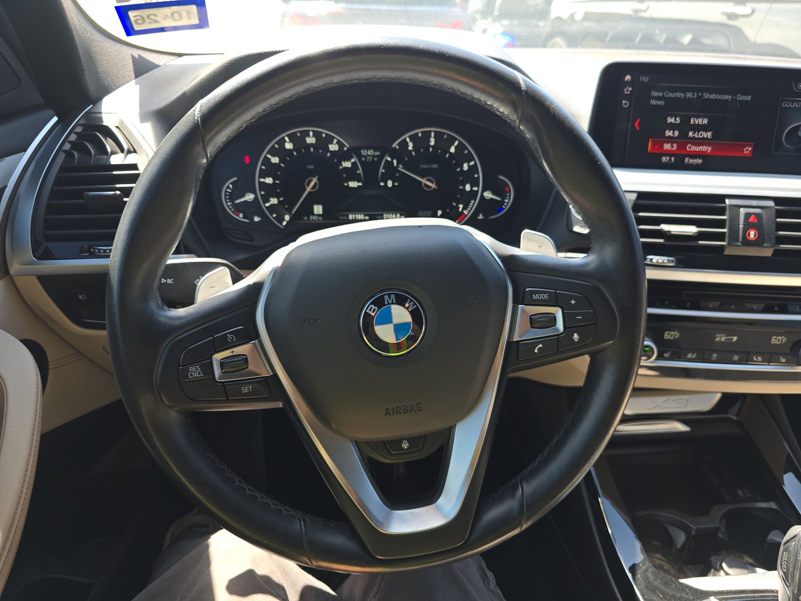 2019 BMW X3 sDrive30i RWD