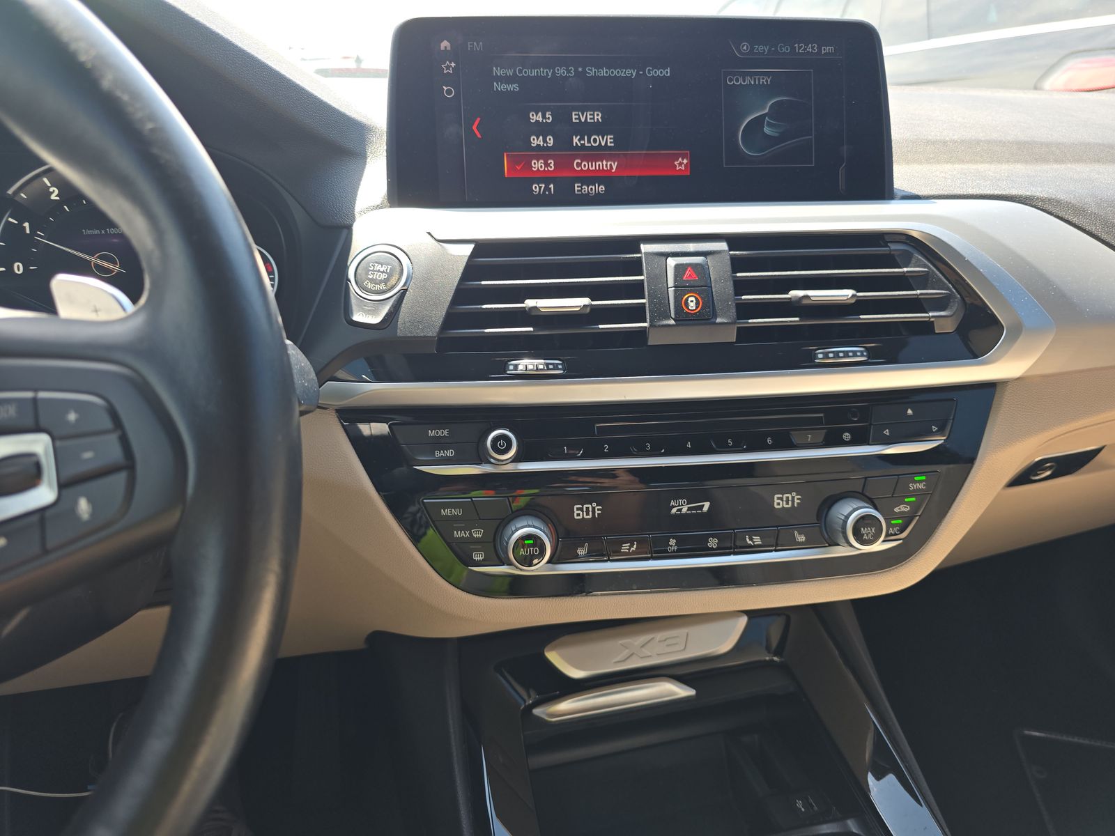 2019 BMW X3 sDrive30i RWD