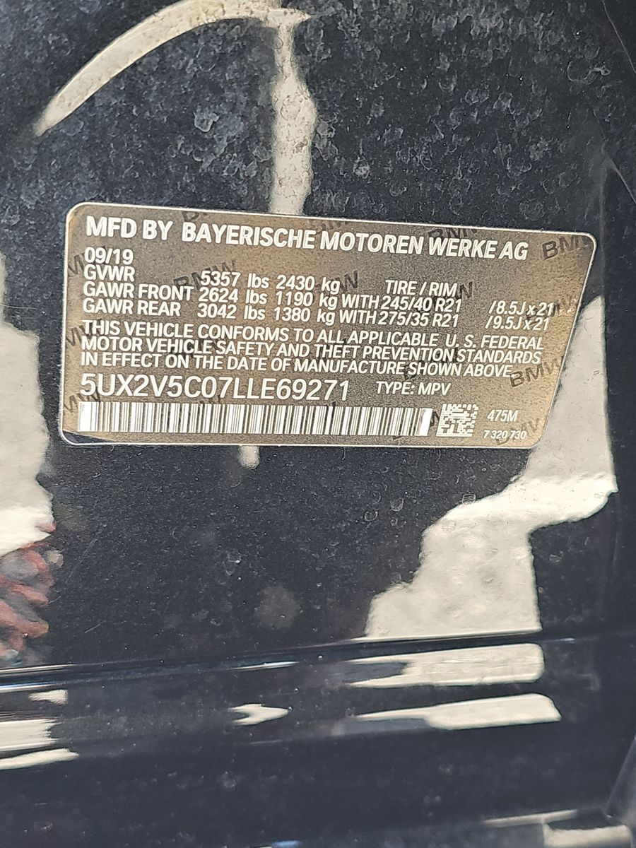 2020 BMW X4 M40i AWD