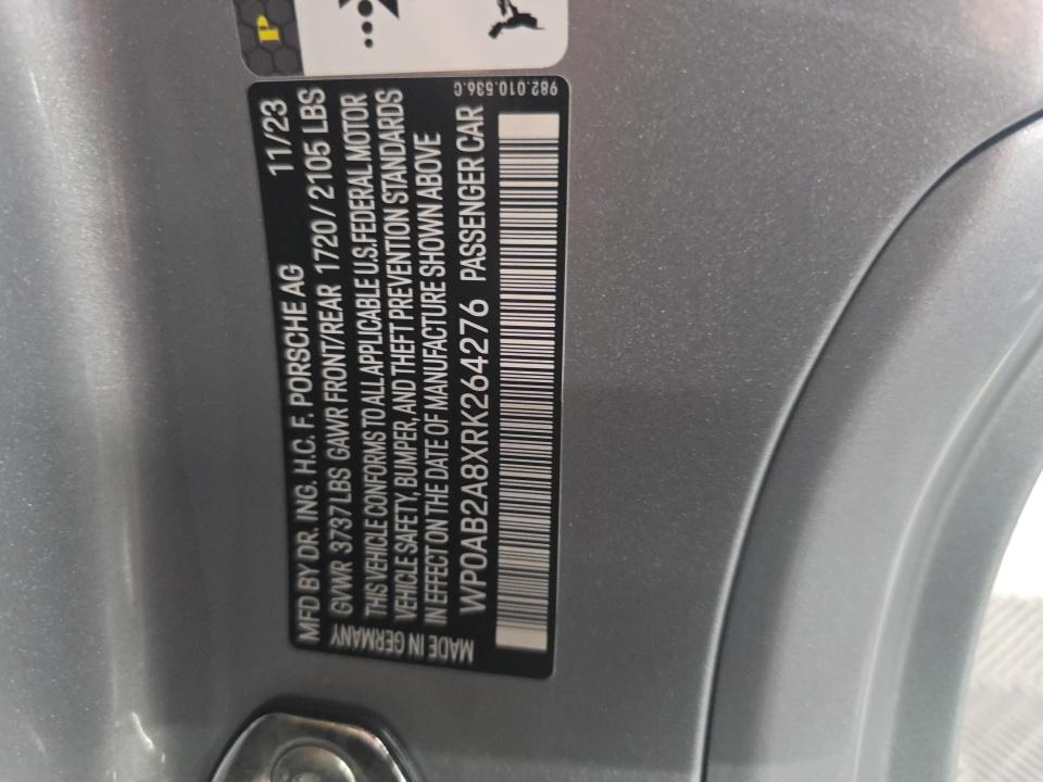 2024 Porsche 718 Cayman S RWD