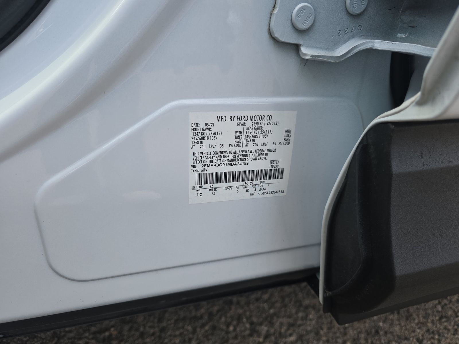 2021 Ford Edge SE FWD