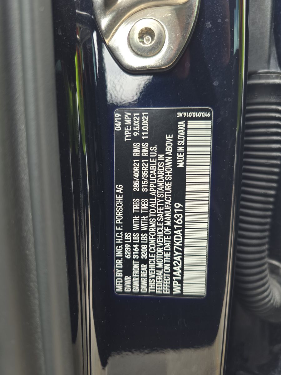 2019 Porsche Cayenne Base AWD