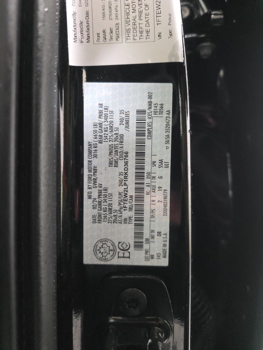 2024 Ford F-150 STX AWD