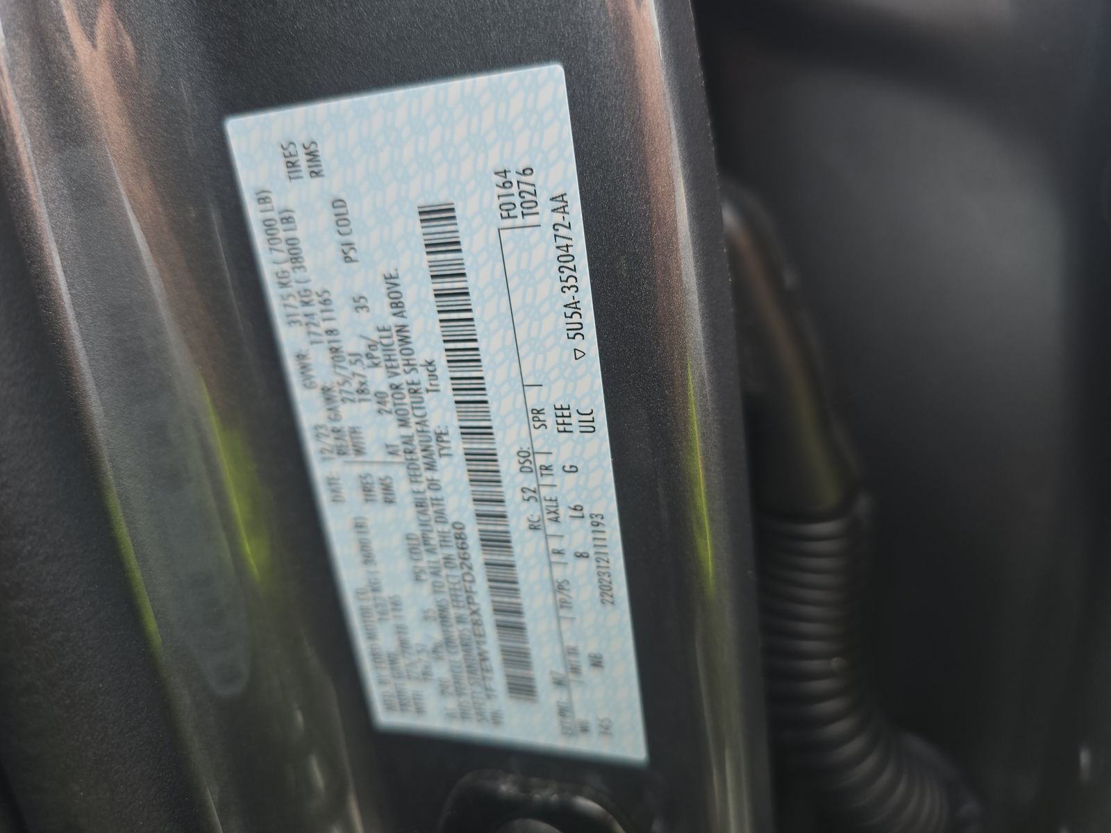 2023 Ford F-150 Tremor AWD