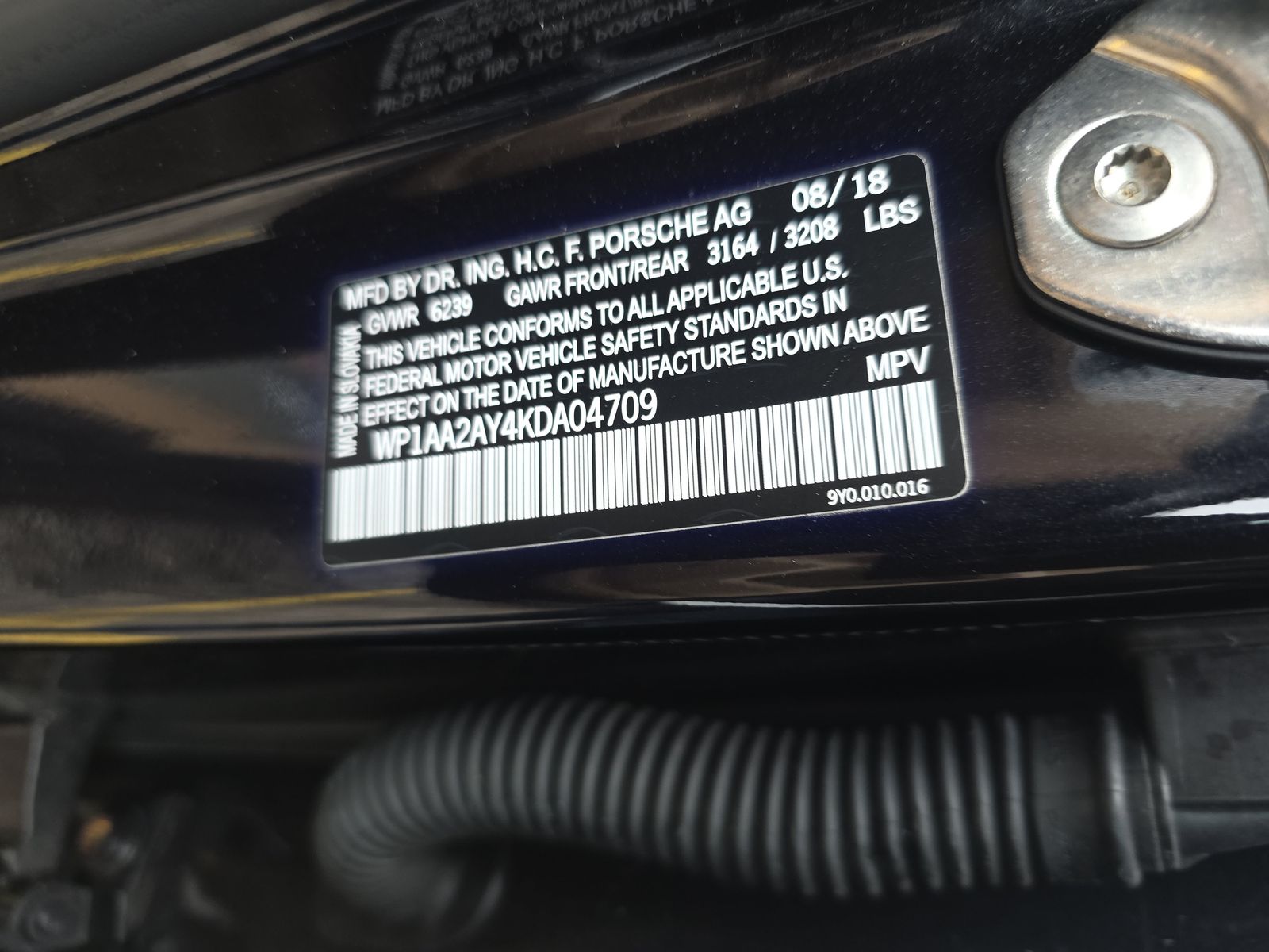 2019 Porsche Cayenne Base AWD