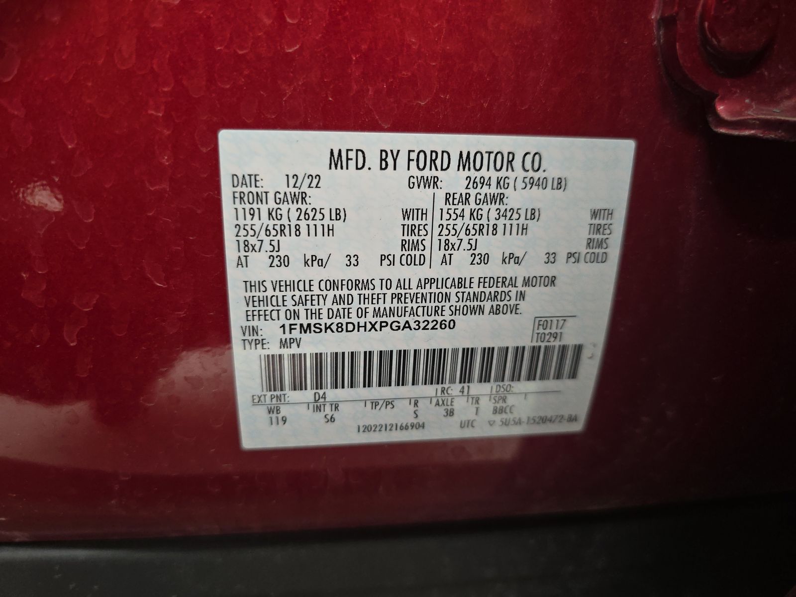 2023 Ford Explorer XLT AWD