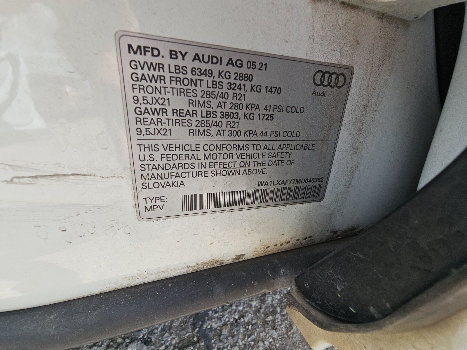 2021 Audi Q7 3.0T Premium Plus AWD