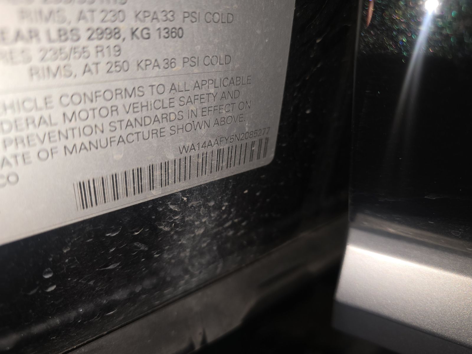 2022 Audi Q5 S line Premium FWD