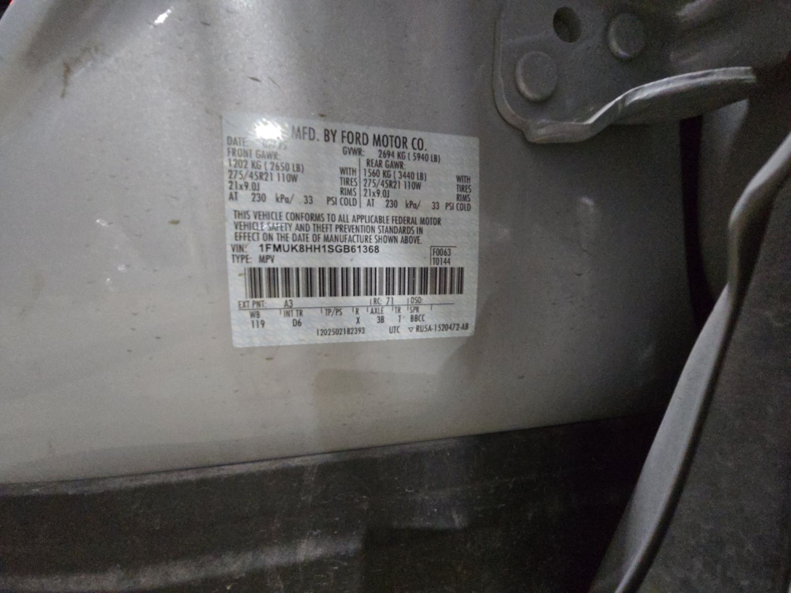 2025 Ford Explorer Platinum AWD