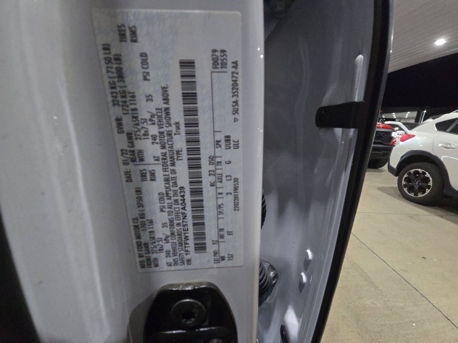 2022 Ford F-150 Lariat AWD