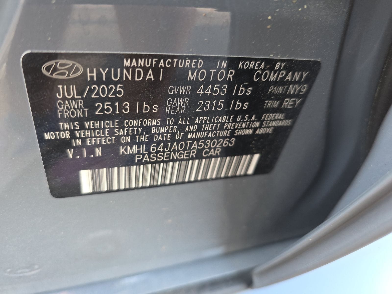 2026 Hyundai Sonata SEL Sport FWD
