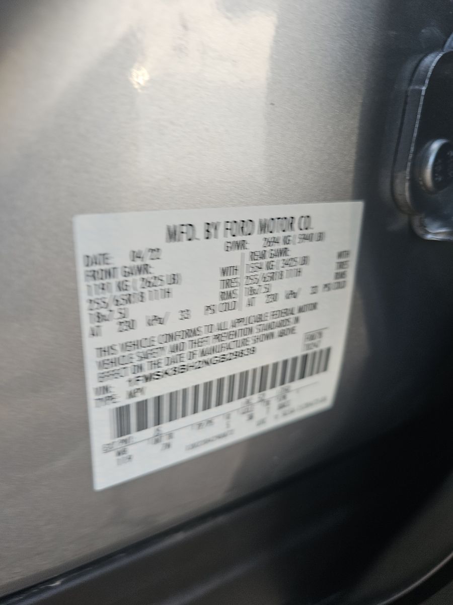 2022 Ford Explorer Base AWD