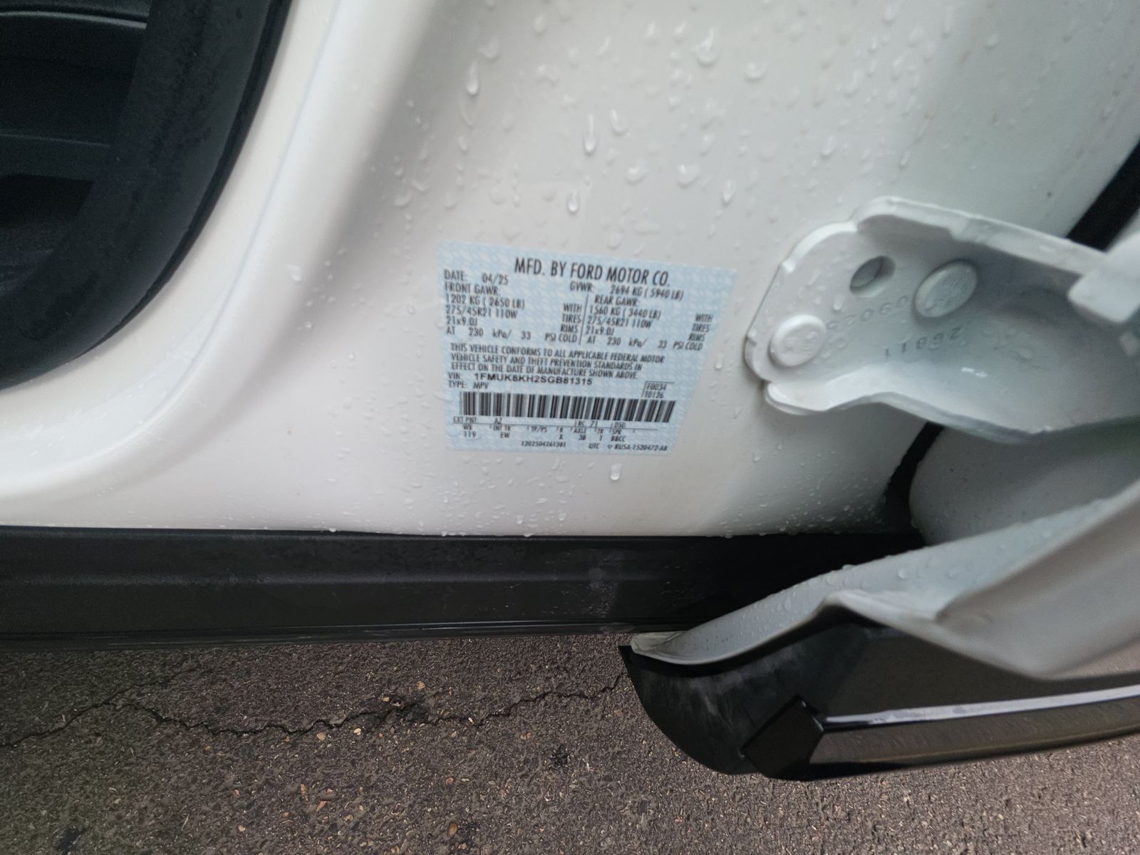 2025 Ford Explorer ST-Line AWD