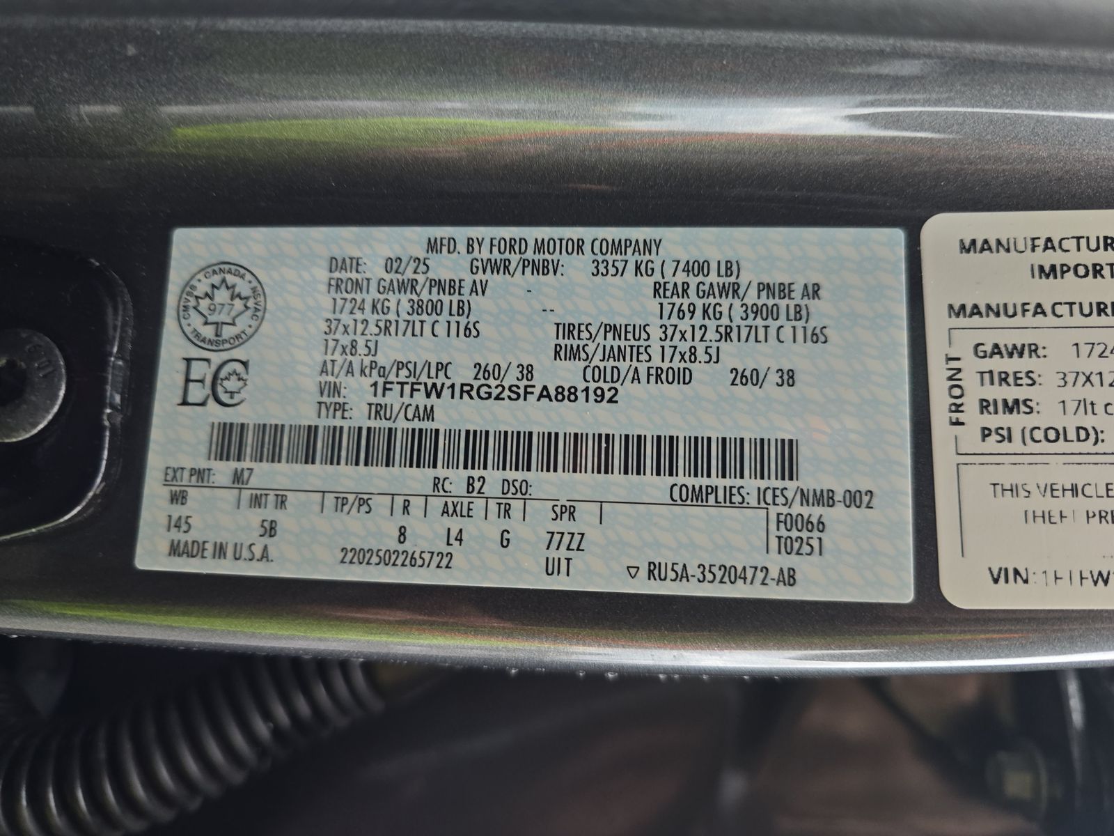 2025 Ford F-150 Raptor AWD