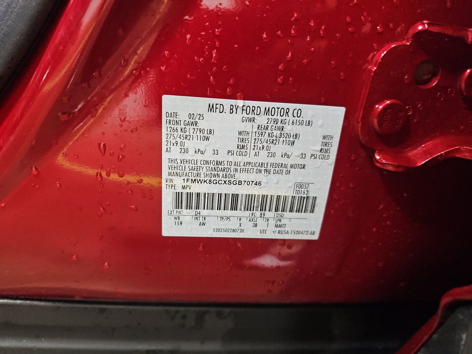 2025 Ford Explorer ST AWD