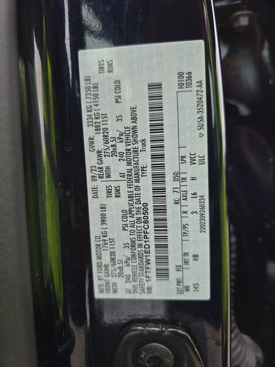 2023 Ford F-150 Hybrid Lariat AWD