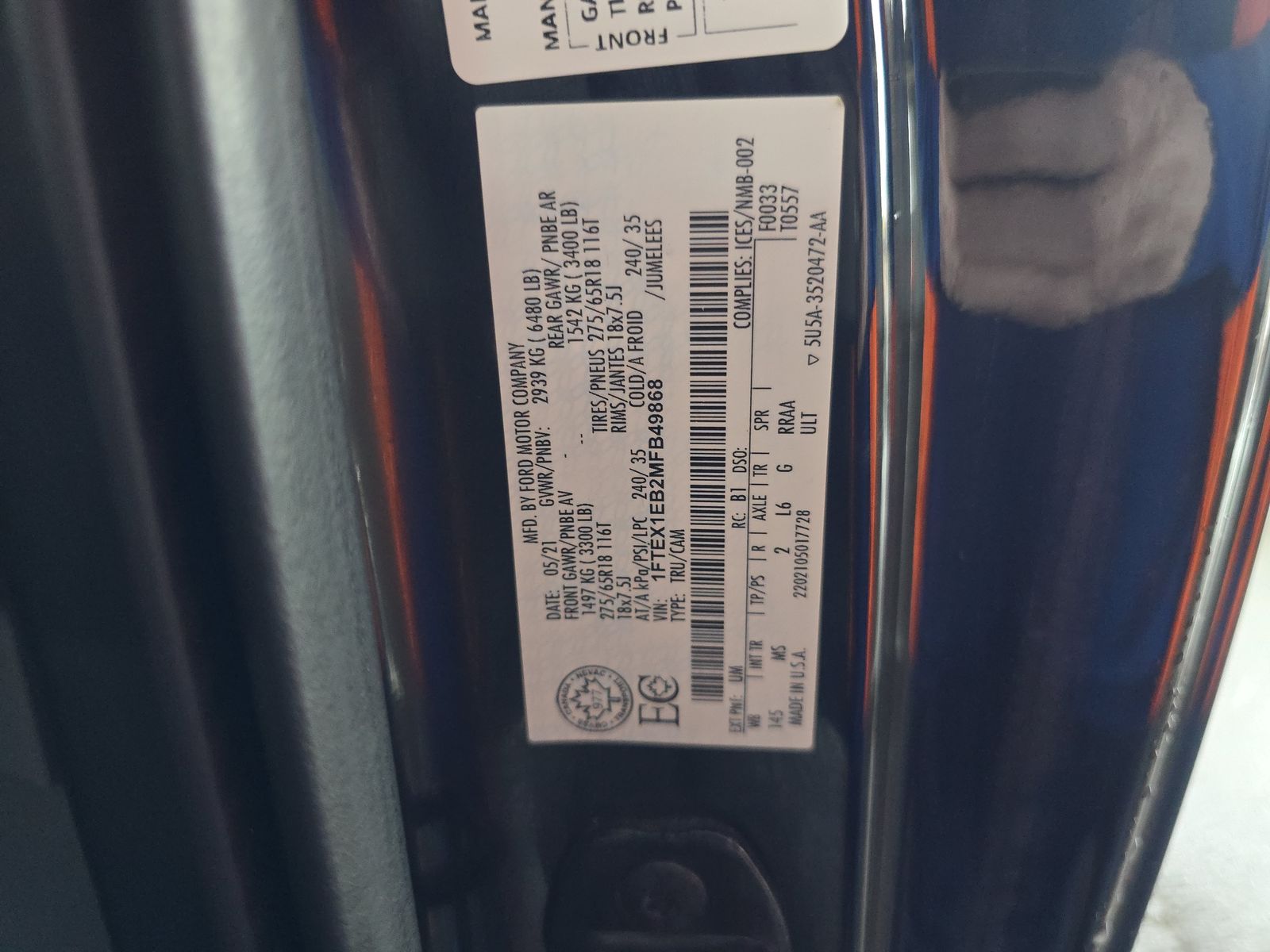 2021 Ford F-150 XLT AWD