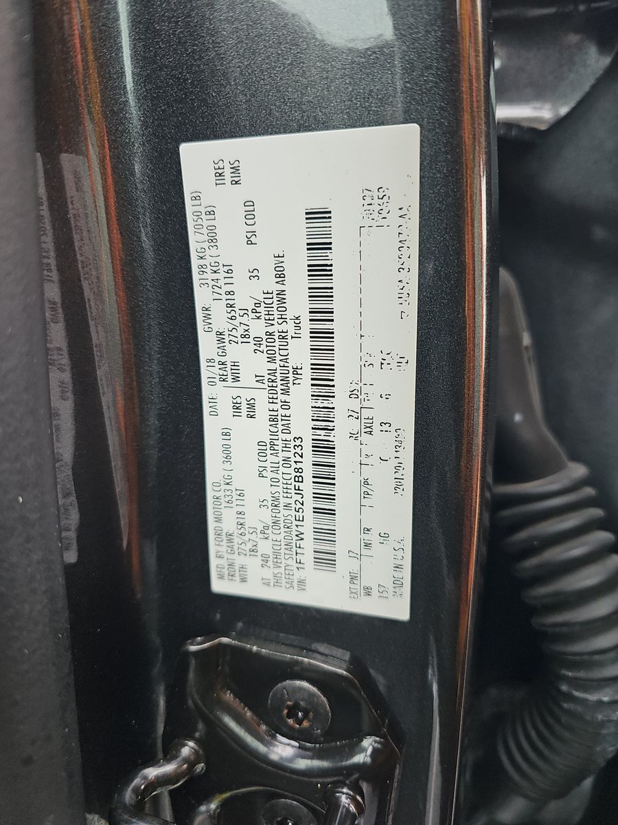 2018 Ford F-150 Lariat AWD