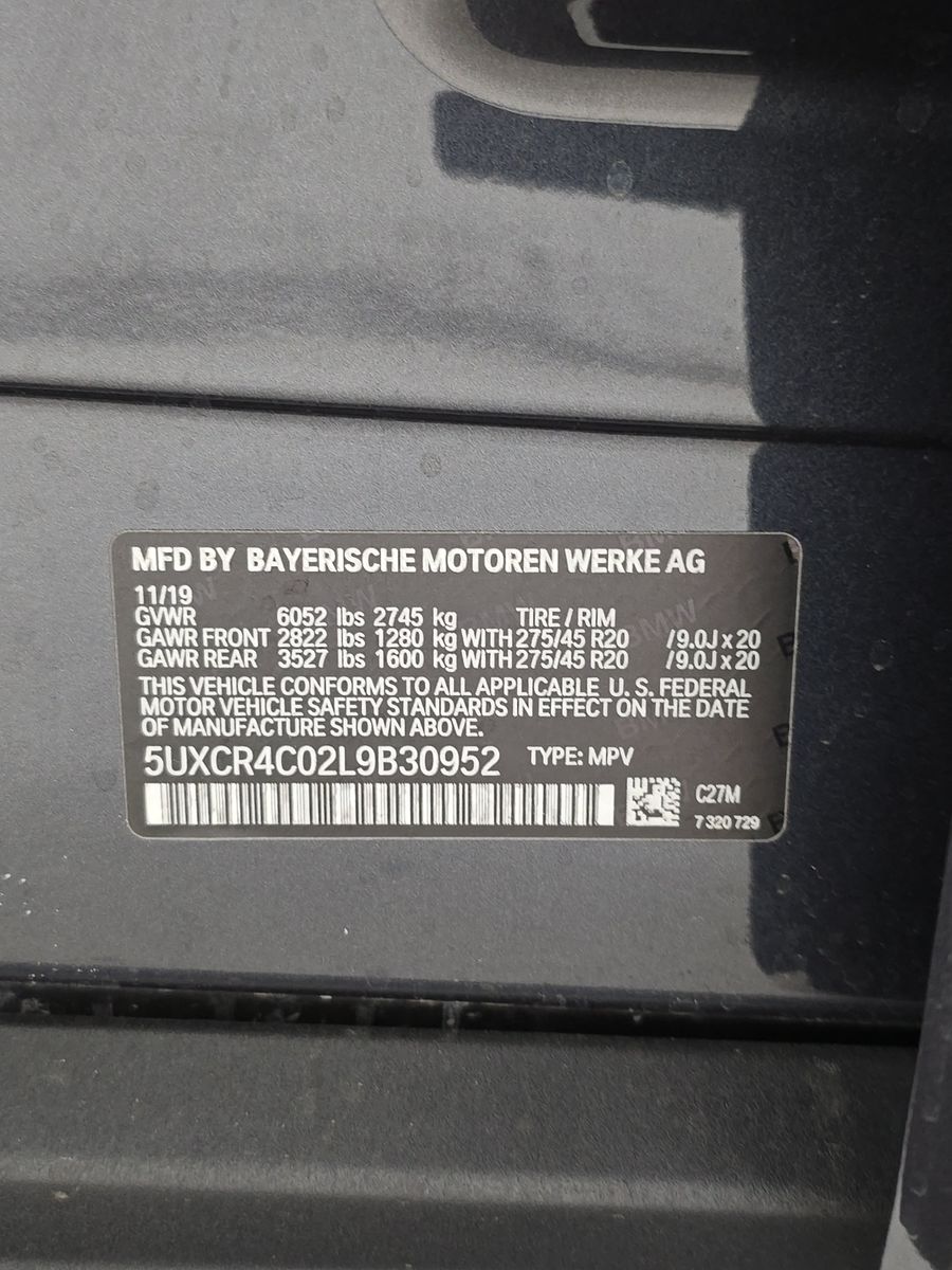 2020 BMW X5 sDrive40i RWD