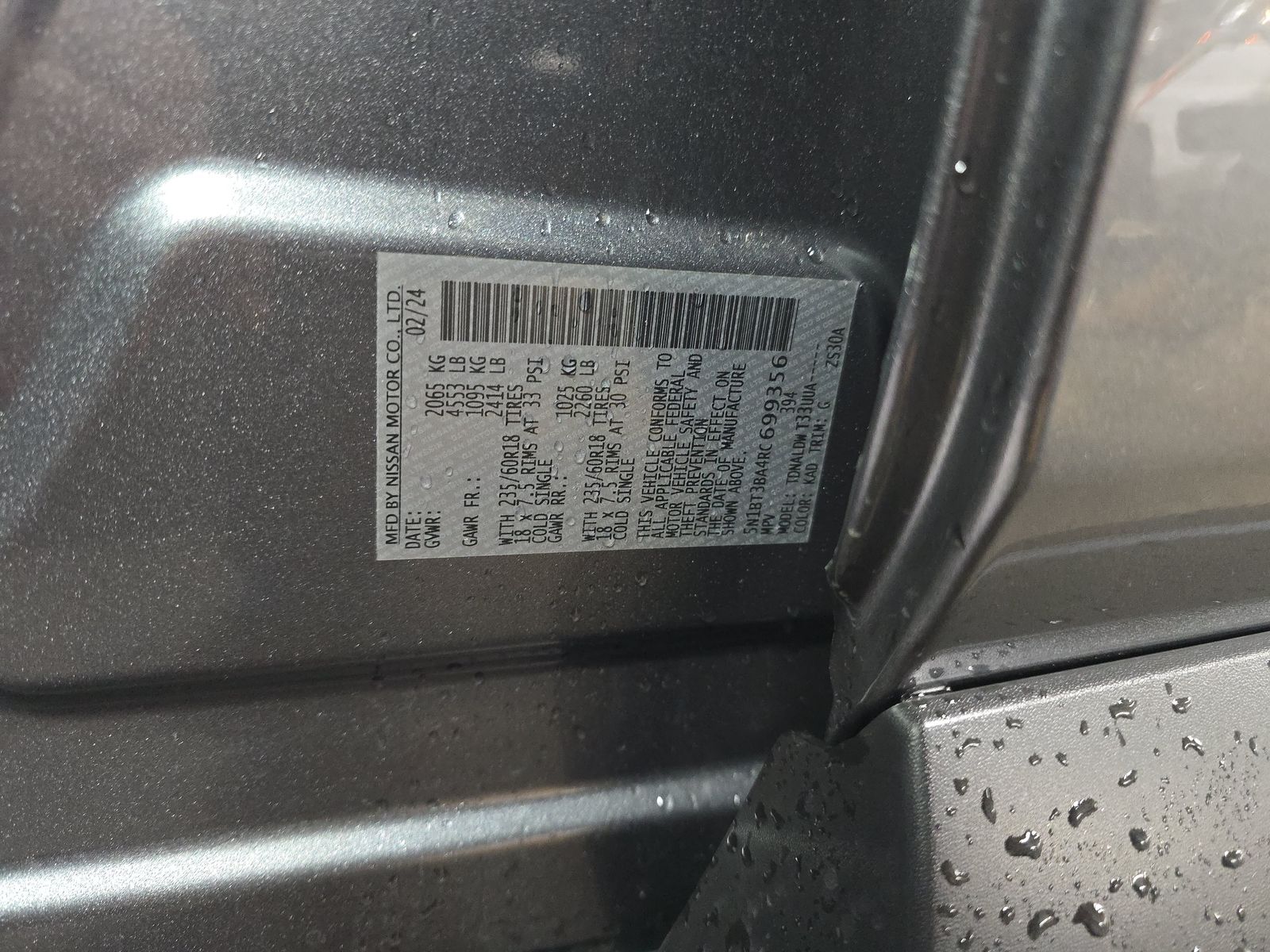 2024 Nissan Rogue SV FWD