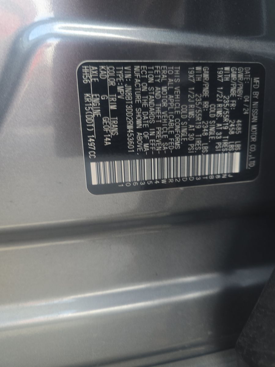 2024 Nissan Rogue Platinum AWD