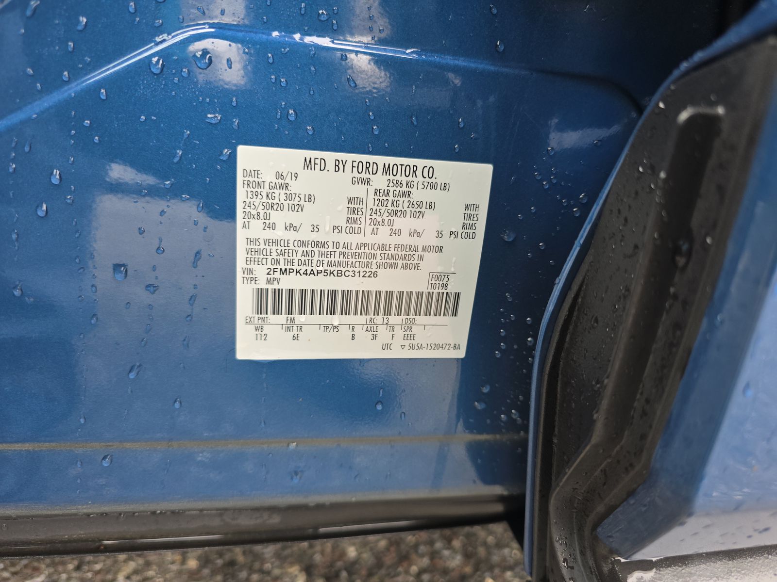 2019 Ford Edge ST AWD