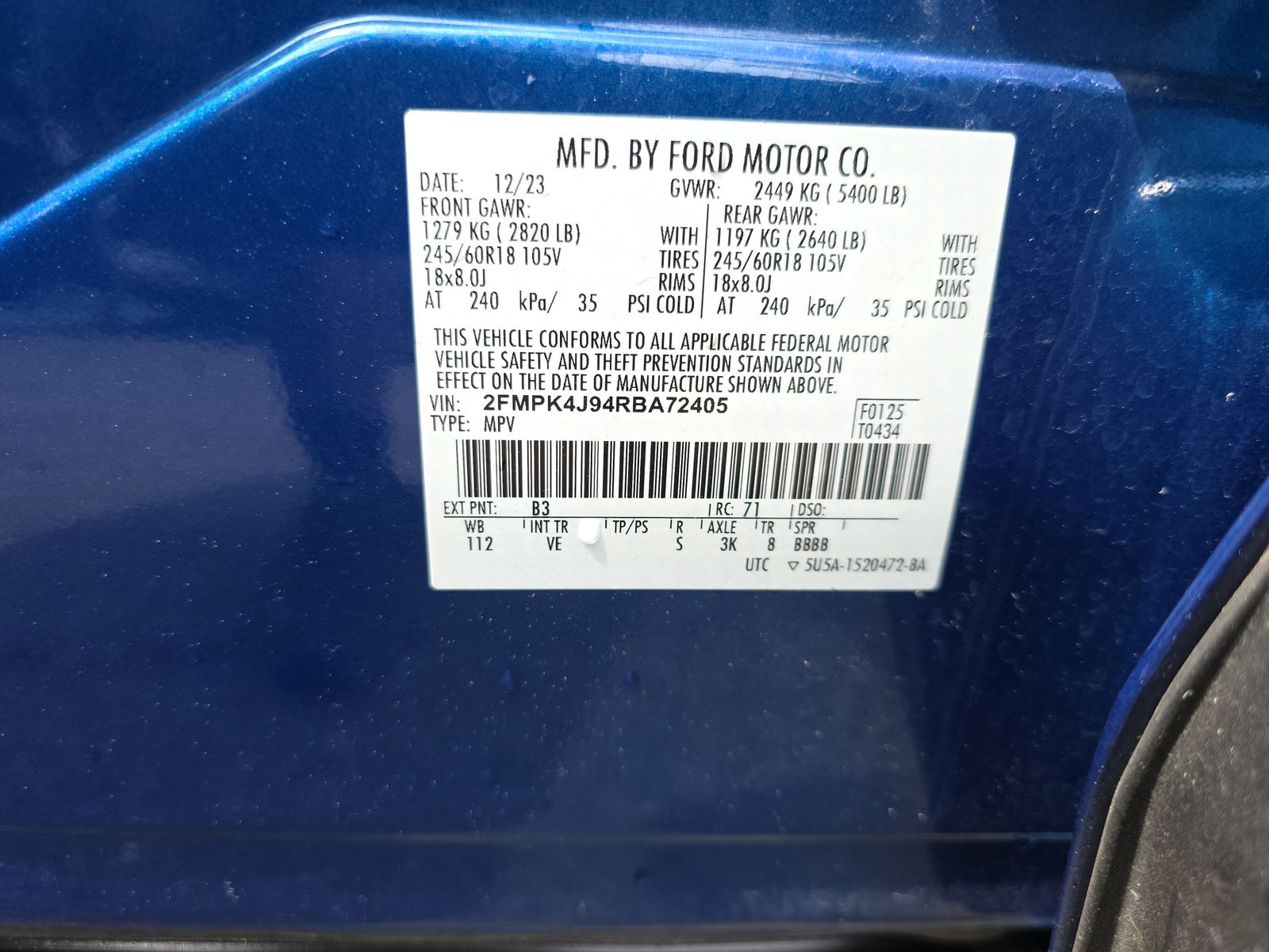 2024 Ford Edge SEL AWD