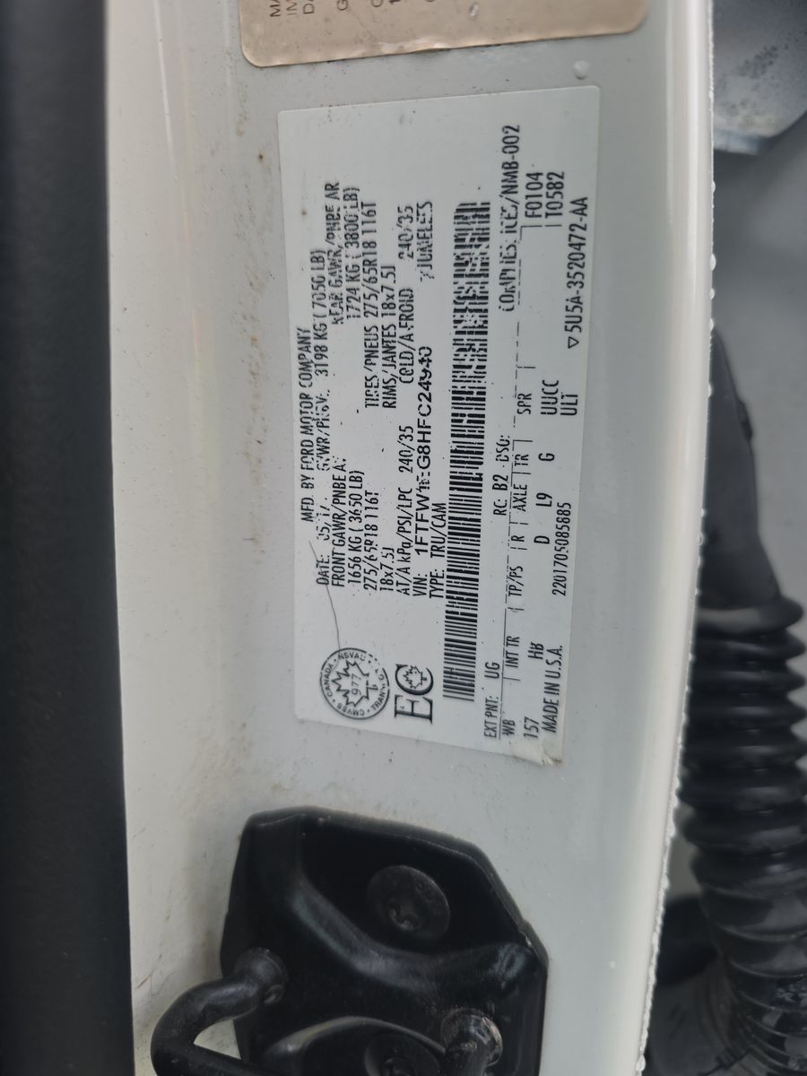 2017 Ford F-150 Lariat AWD