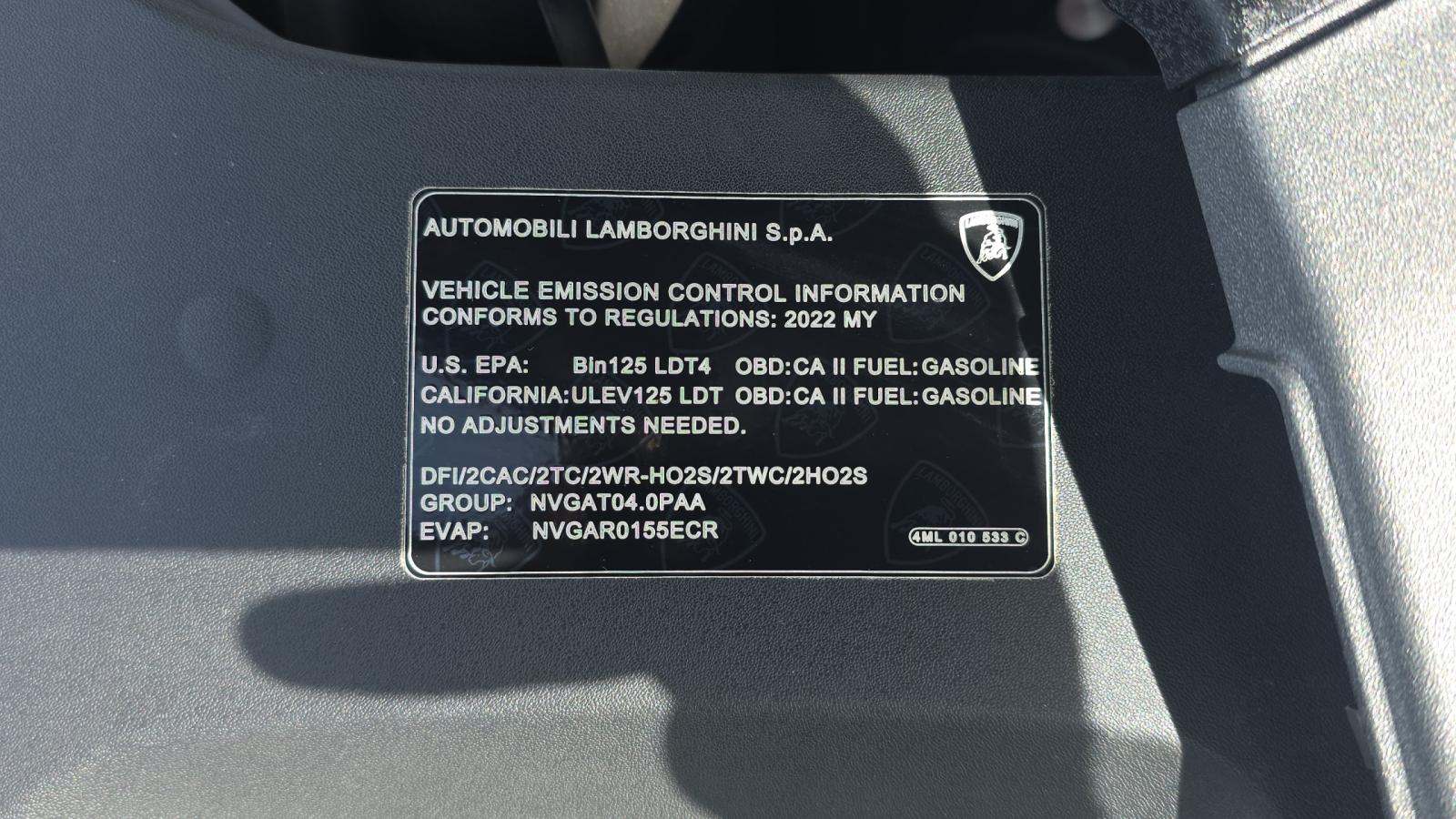 2022 Lamborghini Urus Base AWD