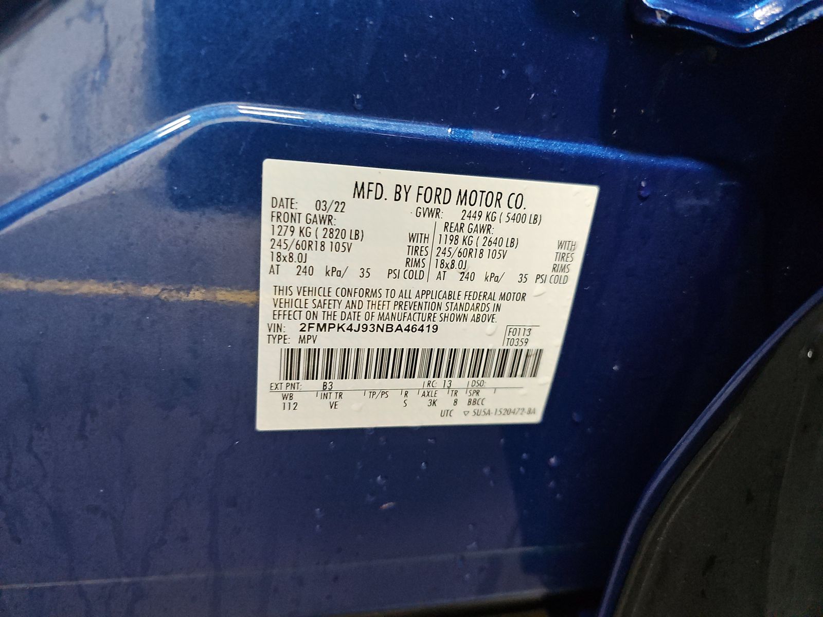 2022 Ford Edge SEL AWD