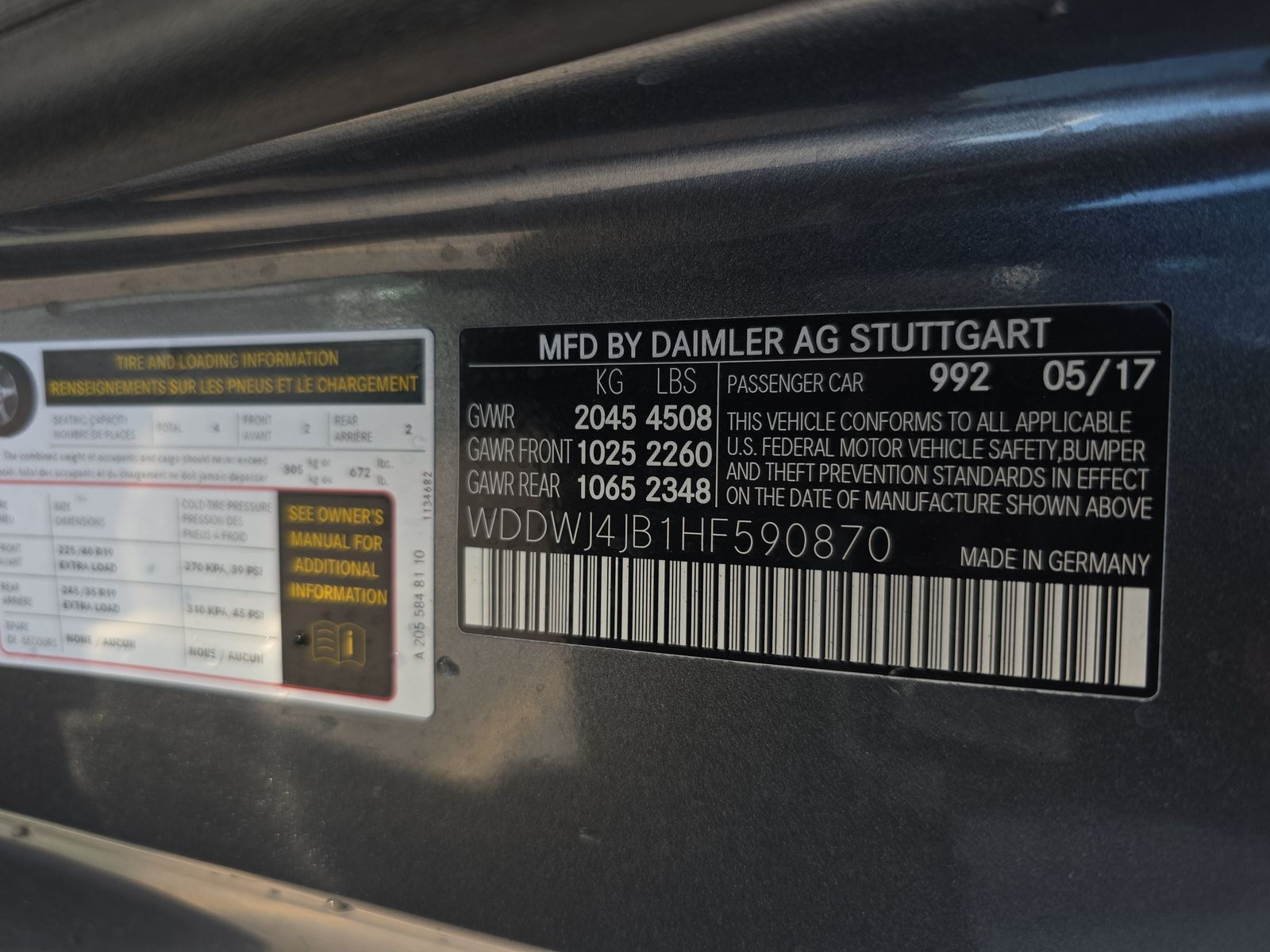 2017 Mercedes-Benz C-Class C 300 RWD