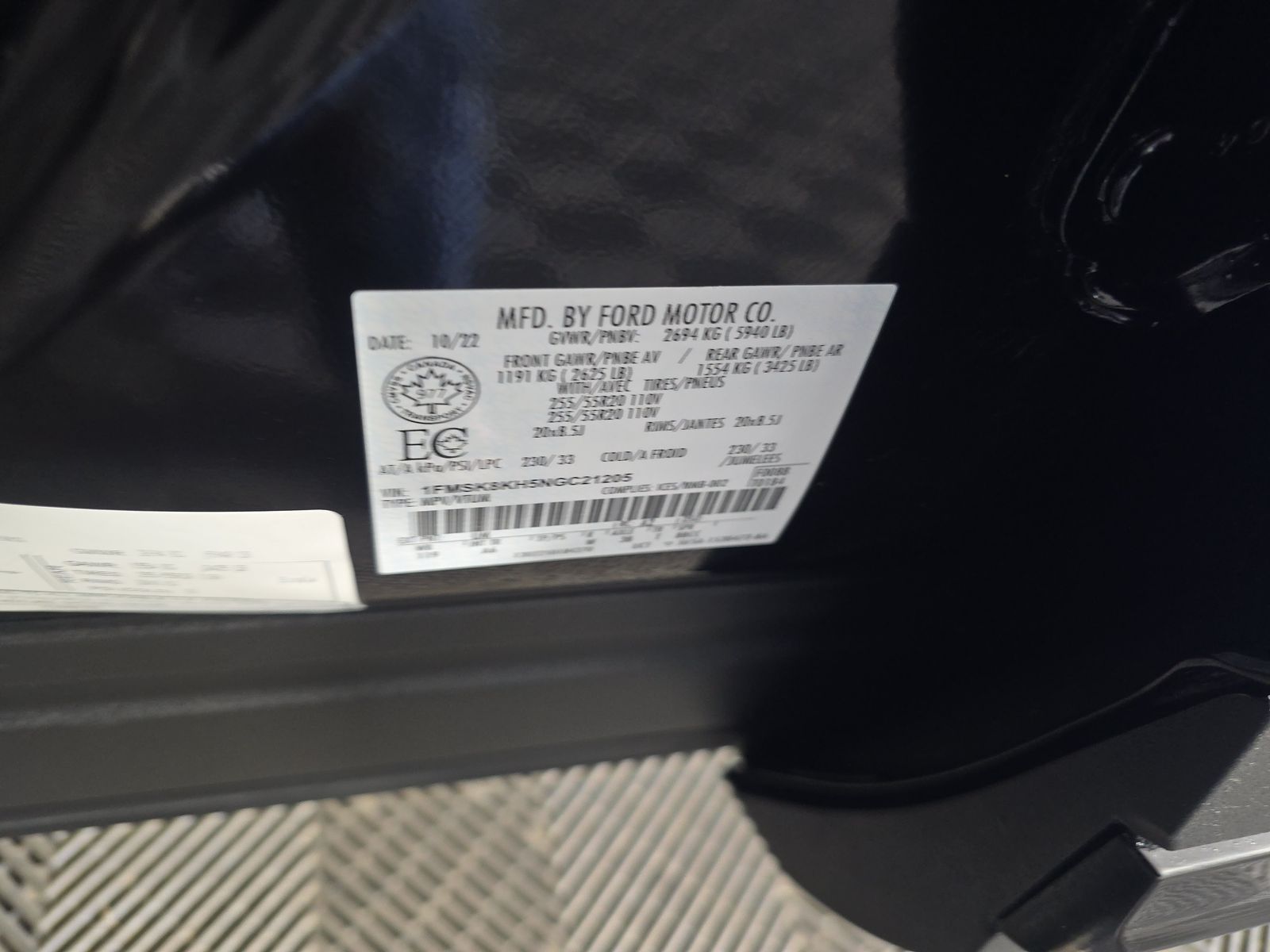 2022 Ford Explorer ST-Line AWD