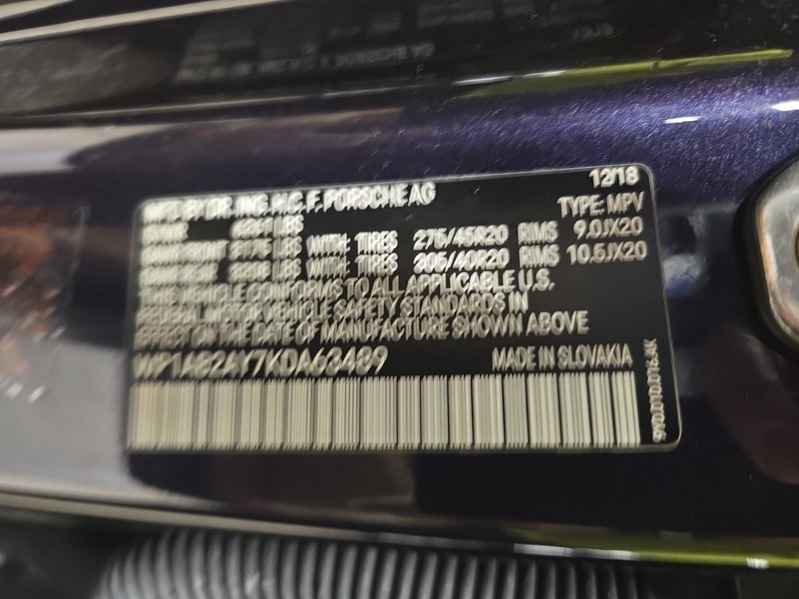 2019 Porsche Cayenne S AWD