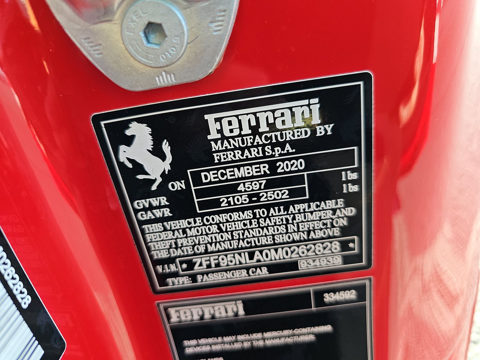 2021 Ferrari SF90 Stradale Base FWD