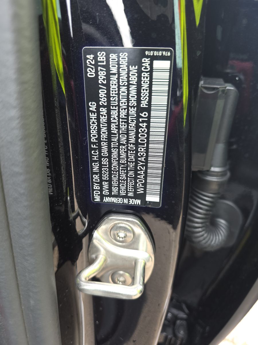 2024 Porsche Panamera Base RWD