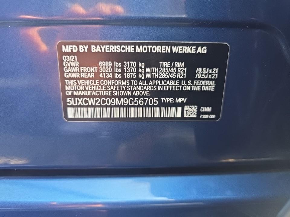 2021 BMW X7 xDrive40i AWD