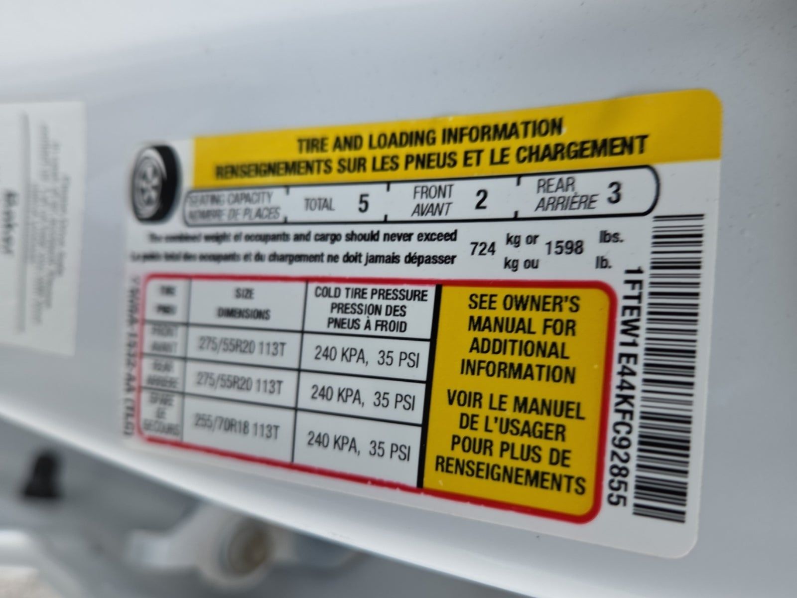 2019 Ford F-150 Lariat AWD