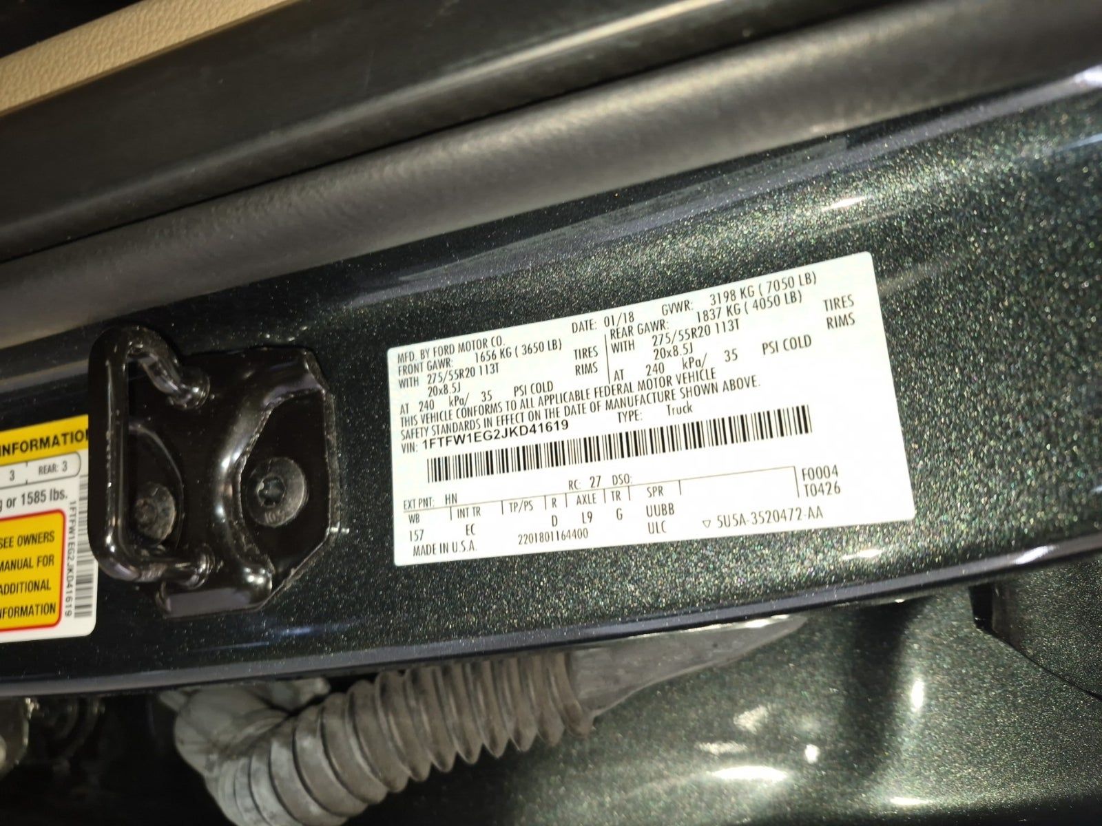 2018 Ford F-150 Lariat AWD