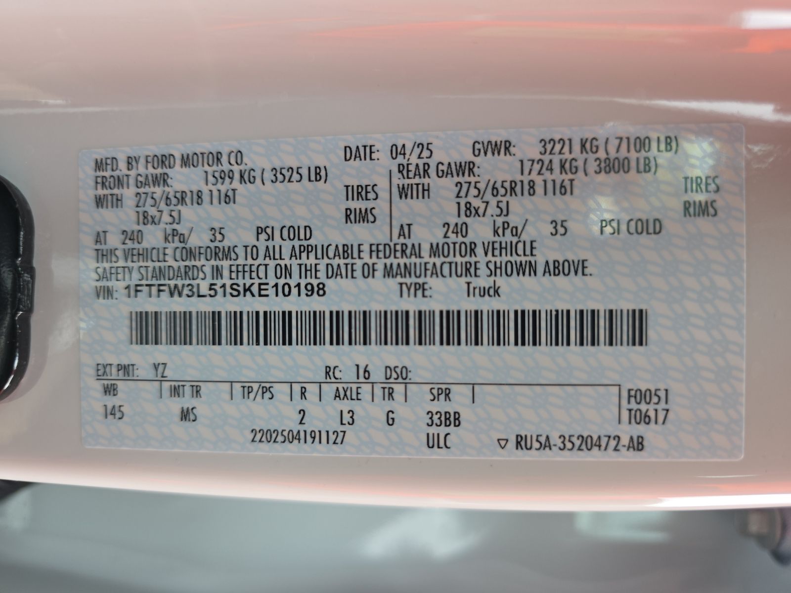 2025 Ford F-150 XLT AWD