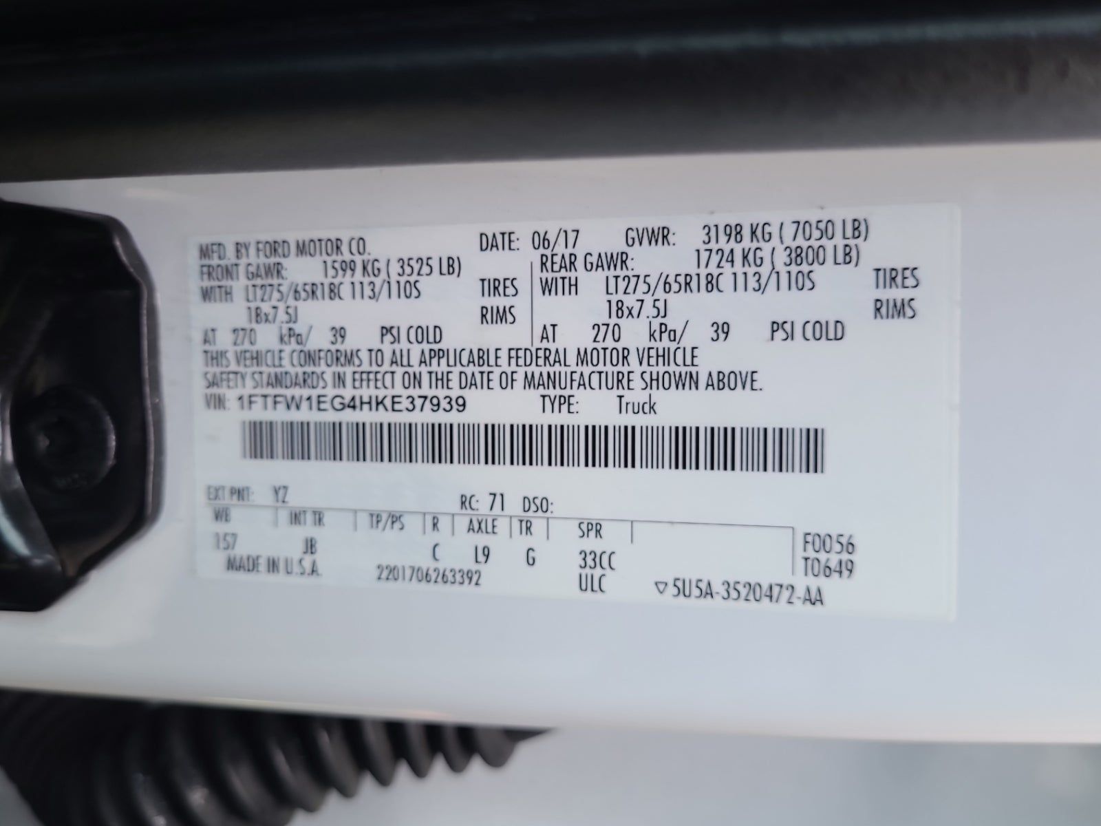 2017 Ford F-150 XLT AWD