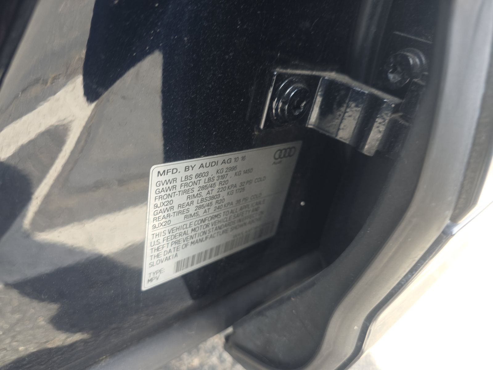 2017 Audi Q7 3.0T Premium Plus AWD