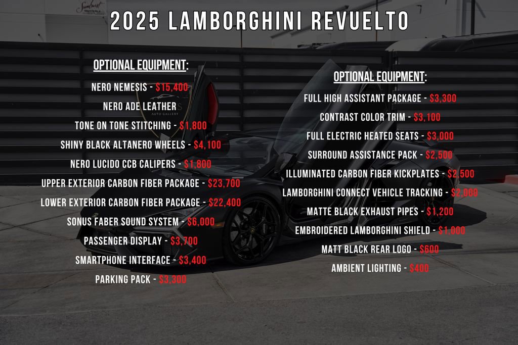 2025 Lamborghini Revuelto Base AWD