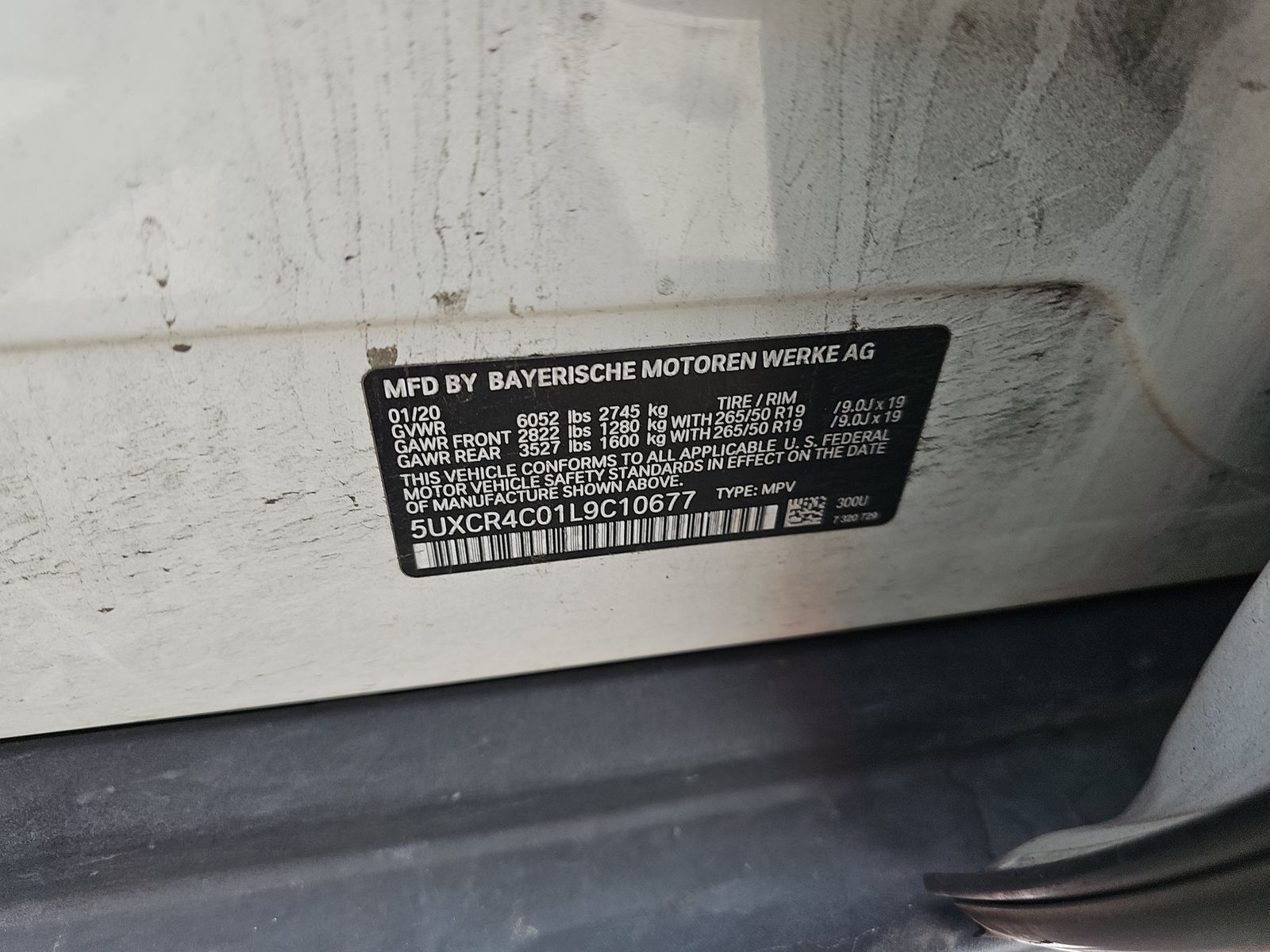 2020 BMW X5 sDrive40i RWD