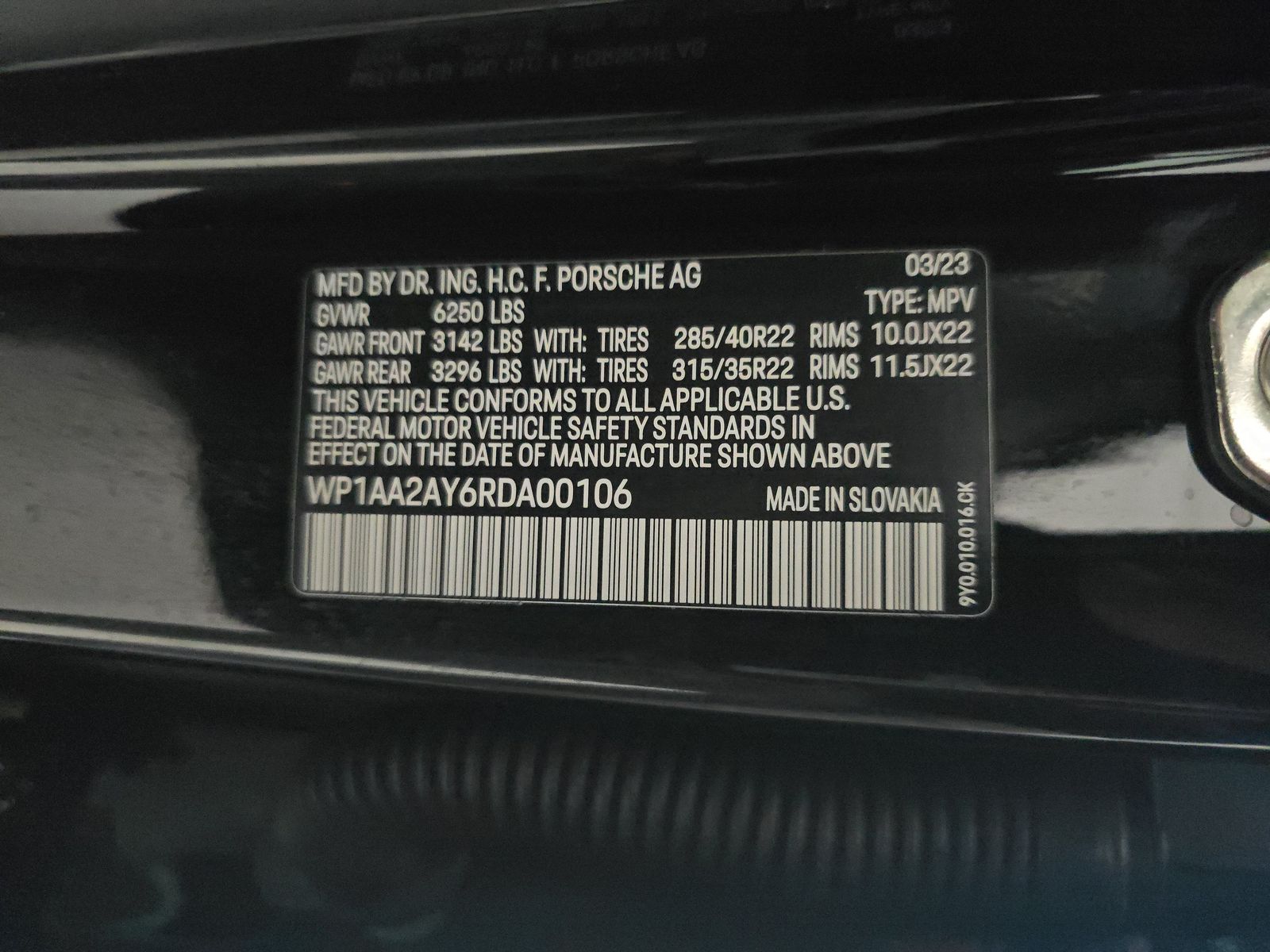 2024 Porsche Cayenne Base AWD