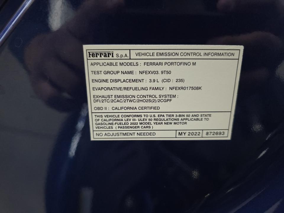 2022 Ferrari Portofino M RWD