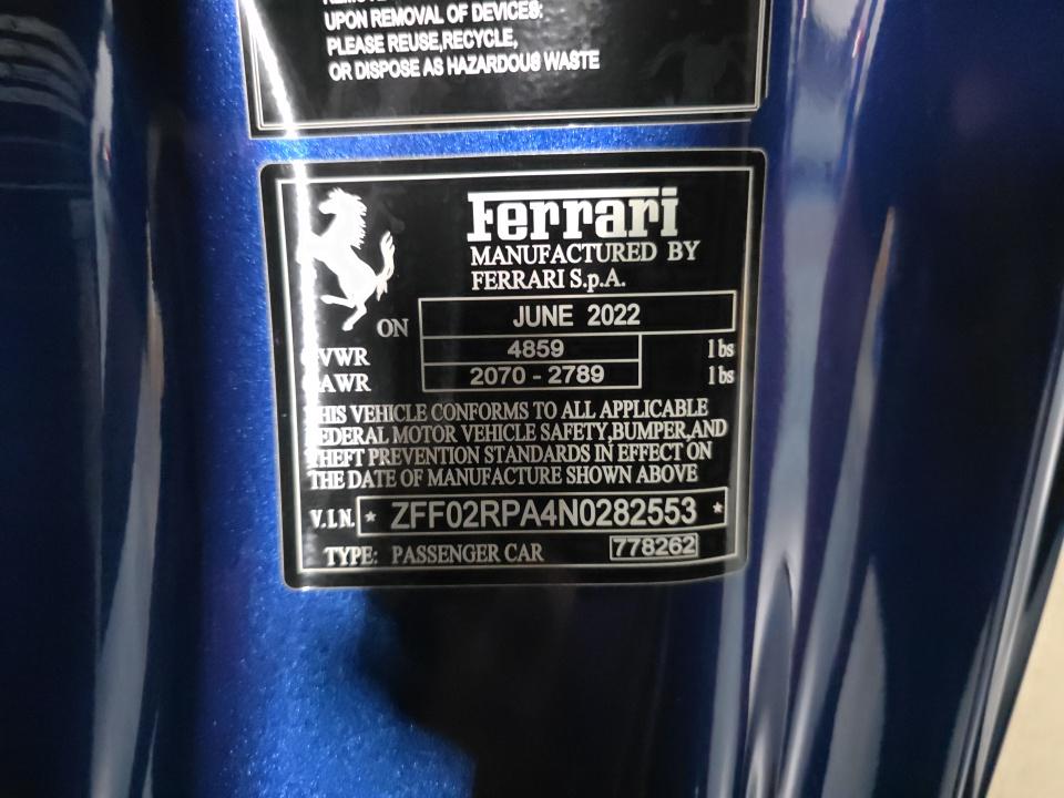 2022 Ferrari Portofino M RWD