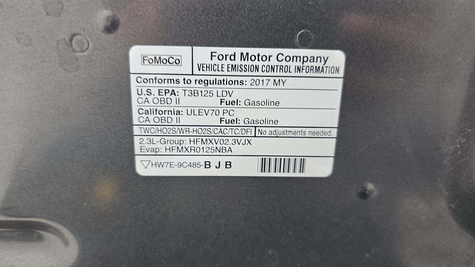 2017 Ford Mustang EcoBoost RWD