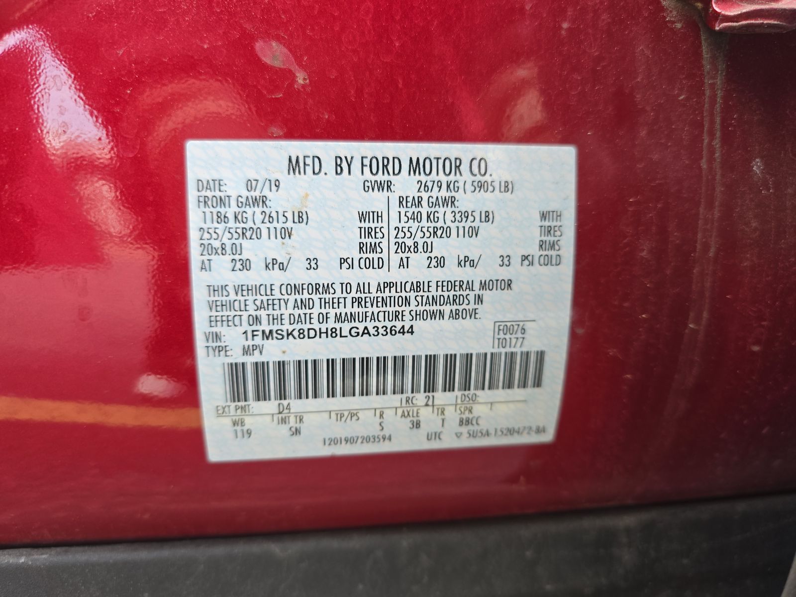 2020 Ford Explorer XLT AWD